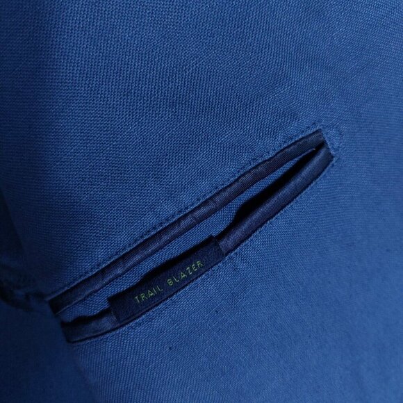 Sid Mashburn Trail Blazer Men's 56R Blue Unstructured Sport Coat Classic Italy - Picture 14 of 16